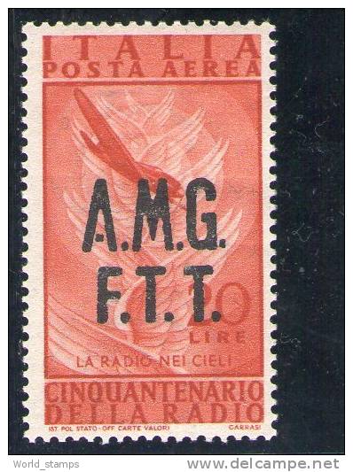 A.M.G. F.T.T. 1947 POSTA AEREA * - Poste Aérienne