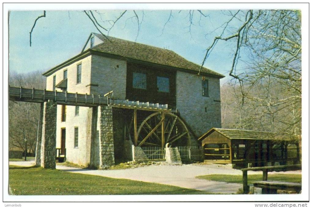 USA – United States, Historic Hamer's Mill, Spring Mill State Park, Mitchell, Indiana, Unused Postcard [P8023] - Otros & Sin Clasificación