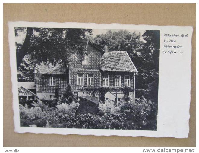 AK GERZEN BUCHENBRINK B.ALFELD Gasthaus Z.Sprenglerei 1940  /   D*3453 - Alfeld