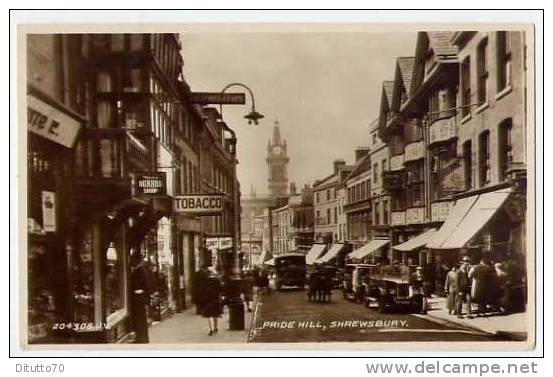 Pride Hill - Shrewsbury - Non Viaggiata Formato Piccolo - Shropshire