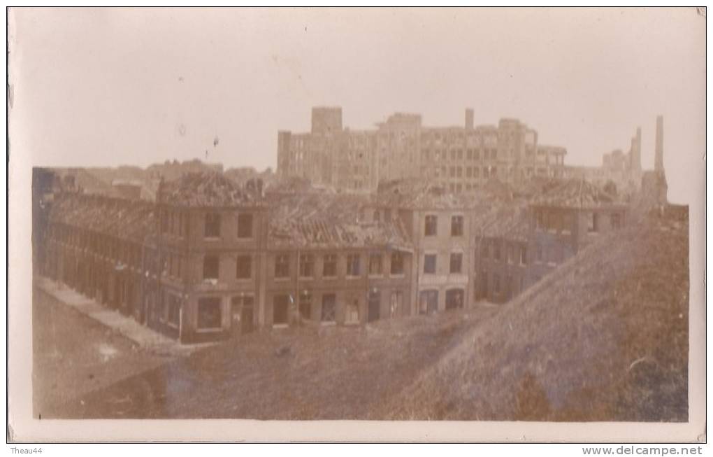 ¤¤  -  LILLE  -   Carte Photo   - Boulevard De Belfort - Ruine Après L'explosion De 1916  -  Buvette De Belfort   -  ¤¤ - Lille