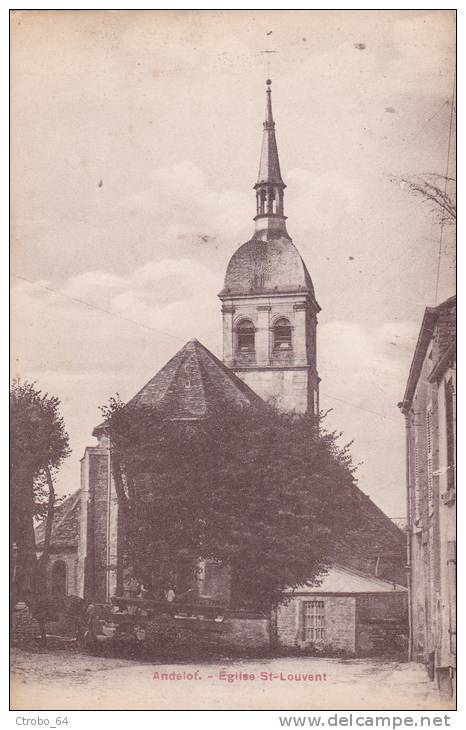 CPA ANDELOT 52 - L'église Saint-Louvent - Andelot Blancheville
