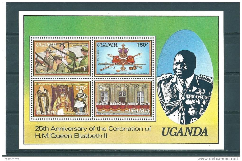 Ouganda: BF 12 Et 16 ** - Ouganda (1962-...)