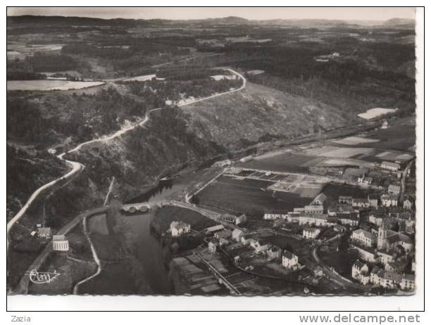 48.171/ MALZIEU VILLE - Vue Generale Aerienne Et La Truyere Cpsm N°22876 - Autres & Non Classés