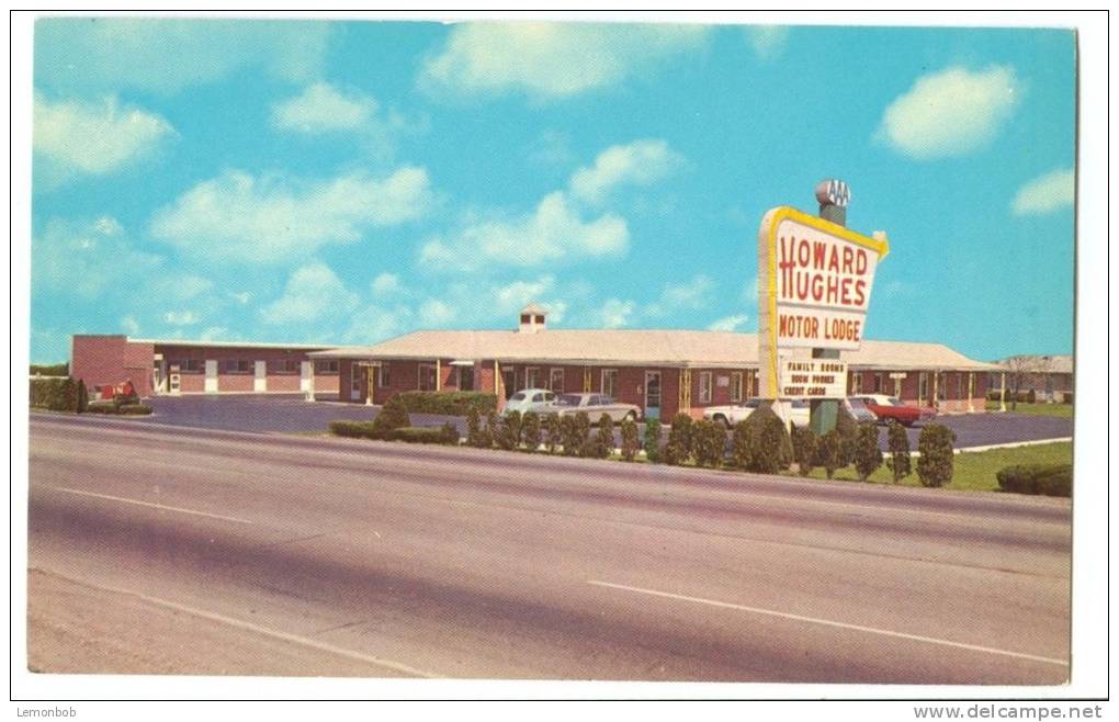 USA – United States, Howard Hughes Motor Lodge, Greenfield, Indiana, Unused Postcard [P8030] - Autres & Non Classés