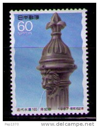 JAPON 1987 - SISTEMA DE DISTRIBUCION DEL AGUA - YVERT 1653 - Unused Stamps