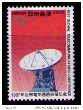 JAPON 1987 - TELECOMUNICACIONES - YVERT 1656 - Neufs