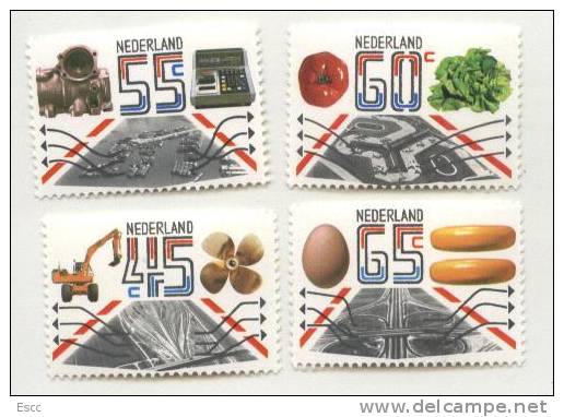 Mint Stamps Export Of Industrial Production  1981  From Netherlands - Unused Stamps