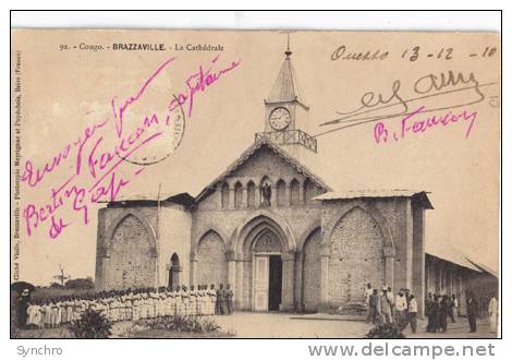 Brassaville ; La Cathedrale - Brazzaville