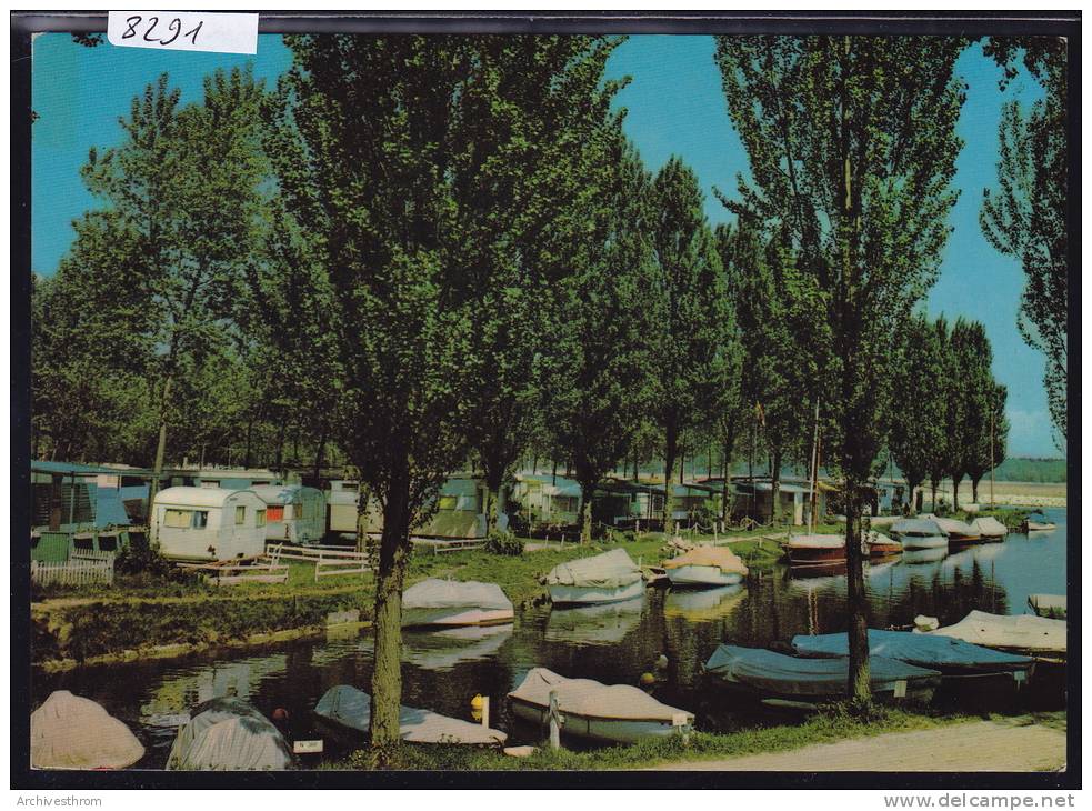 Marin (Neuchâtel) : La Tène - Plage Camping Vers 1972 ; Grand Format 10 / 15 (8291) - Marin