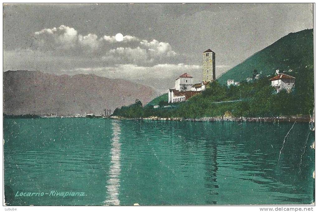 Rivapiana (Muralto) - Vom See Aus           1917 - Muralto