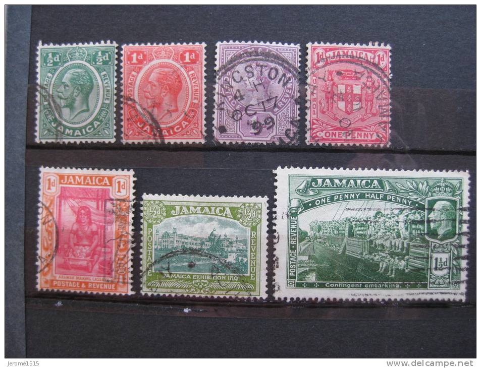 Timbres Jamaique : 1899 / 1918 - Jamaica (1962-...)