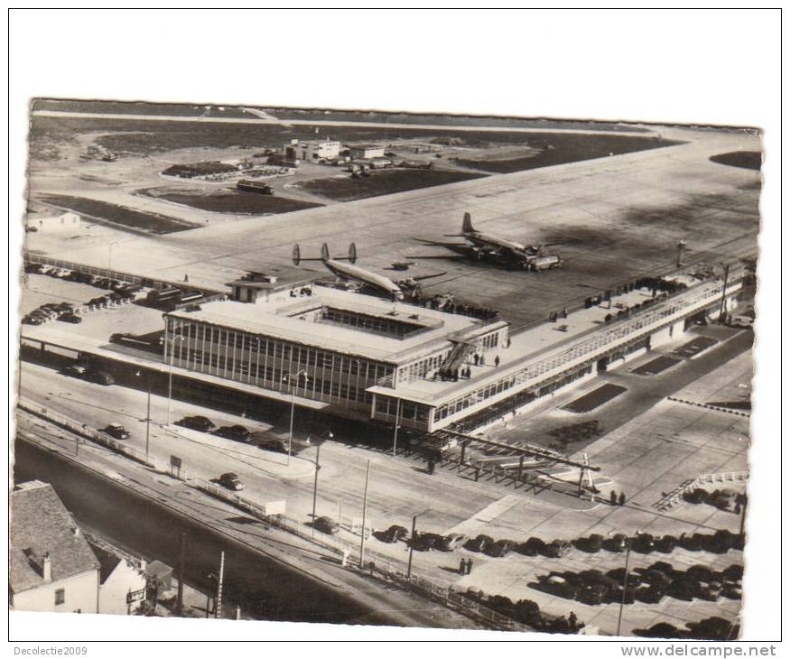 B57724 Aeroport De Paris Orly Vue Aerienne De L`Aerogare Sud  Plane Avions Airport Aéroport  Good Shape - 1946-....: Moderne