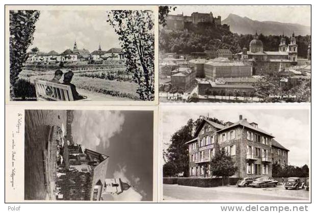 4 CPSM - WENDEL Parkanlagen - St WOLGANG - SALSBURG - WALDKURHAUS (37213) - Altri & Non Classificati