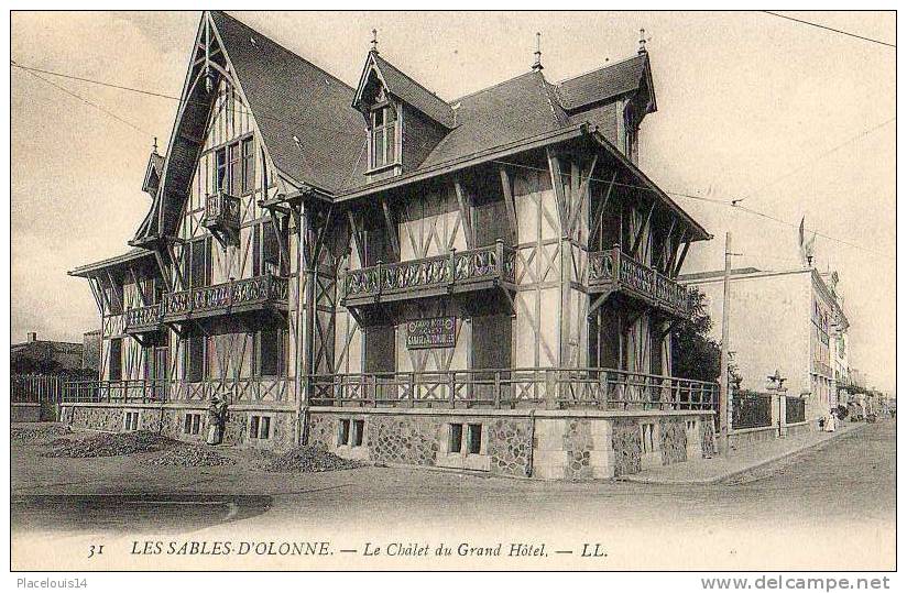 LES SABLES D'OLONNE - CHALET DU GRAND HOTEL - Sables D'Olonne