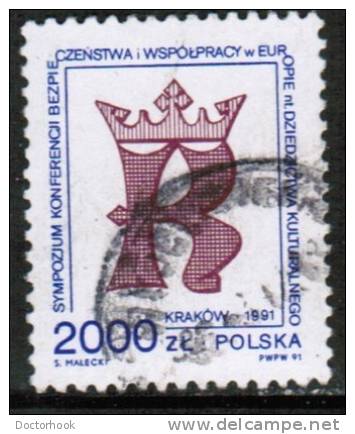 POLAND  Scott #  3039  VF USED - Gebraucht