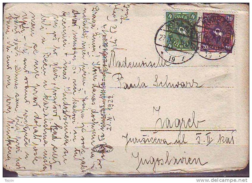 REICH GERMANY - INFLA MeF  Mi. 173 + 207  - 1922 - Other & Unclassified