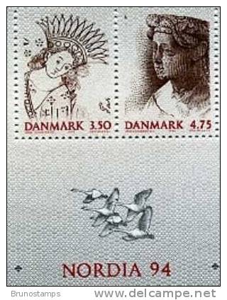 DENMARK/DANMARK - 1992 NORDIA EXPO  M/S MINT NH - Nuevos