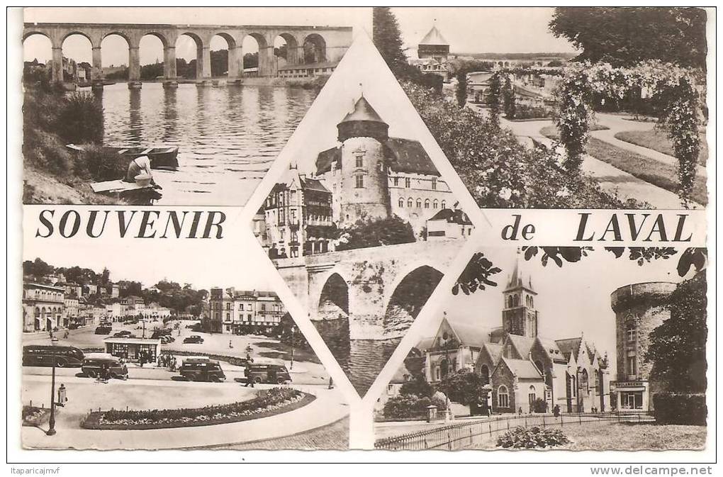 J : Mayenne : LAVAL  : Vue - Laval