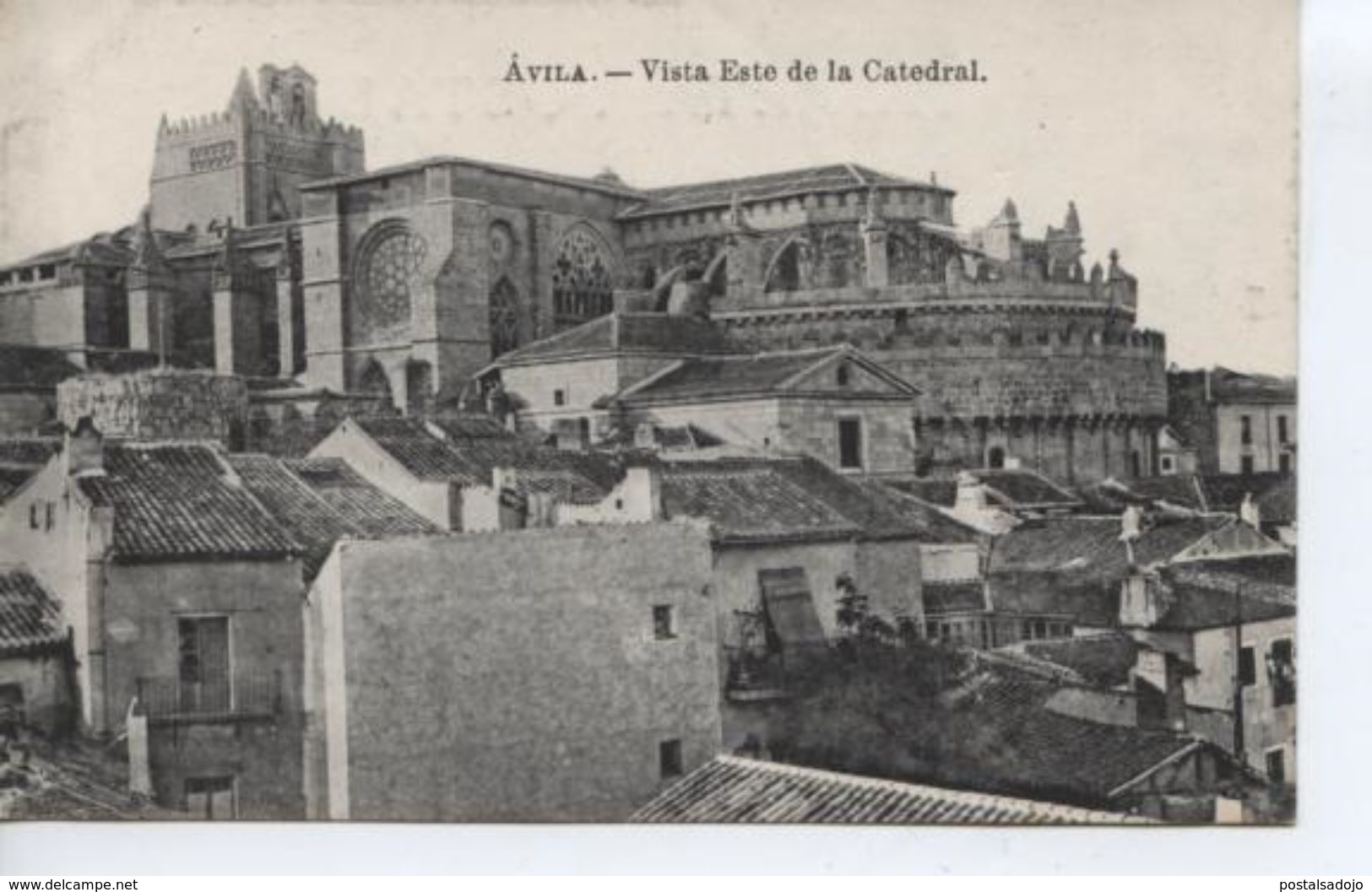 (CPA2568) AVILA. VISTA ESTE DE LA CATEDRAL ... UNUSED - Ávila