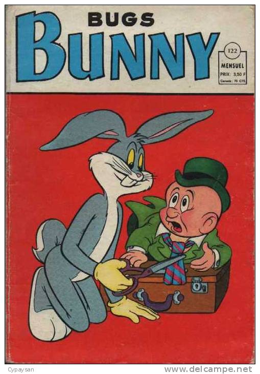 BUGS BUNNY N° 122 BE SAGEDITION 07-1978  AVEC DOCTEUR SOLAR - Sagédition