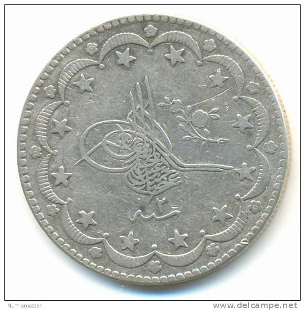 TURKEY , 20 KURUSH AH 1293/2 - Turquie