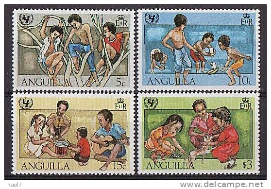 Anguilla - 1981 - Unicef - 4v Neufs ** // Mnh - Anguilla (1968-...)