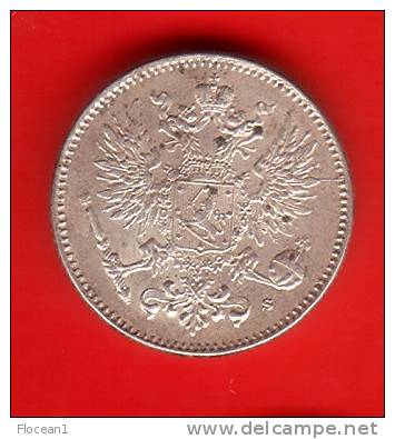 HIGH QUALITY **** FINLANDE - FINLAND - 50 PENNIA 1916 - ARGENT - SILVER **** EN ACHAT IMMEDIAT - Finlandia