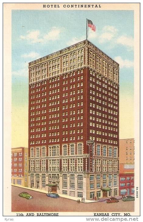 KANSAS CIITY . MO . HOTEL CONTINENTAL - Kansas City – Missouri