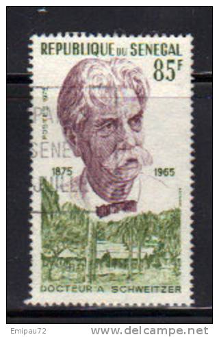 SENEGAL-Timbre N°414 -oblitéré - Albert Schweitzer