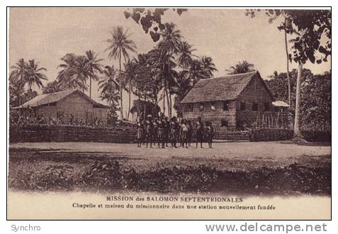 Mission Des Salomon ; Chapelle Du Missionnaire - Islas Salomon