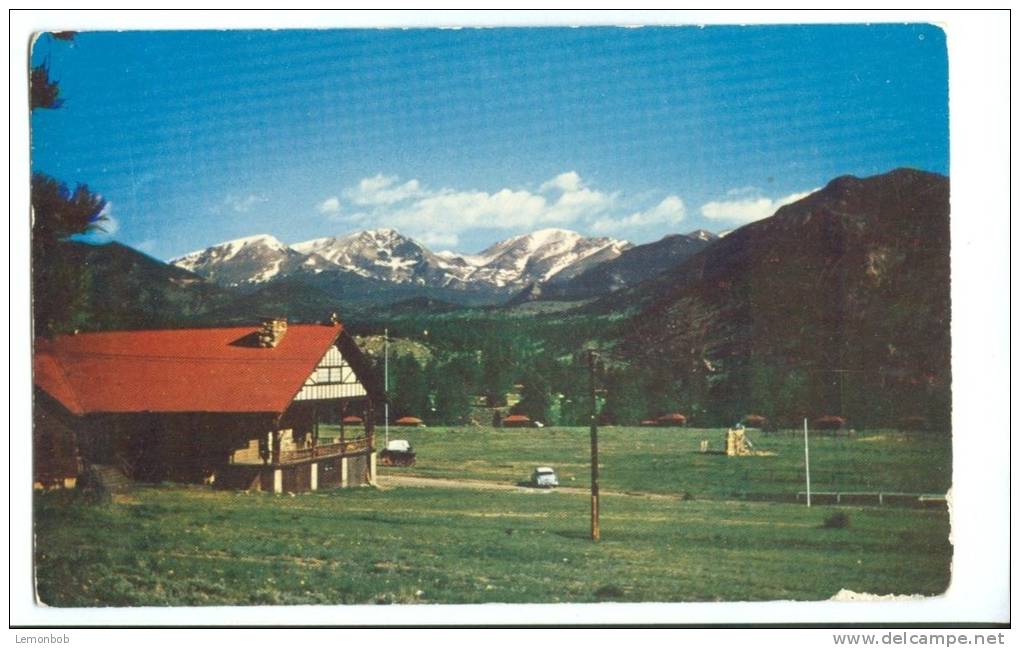 USA , Y Camp Administration Building, 1958 Used Postcard [P8072] - Rocky Mountains