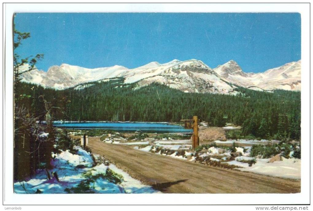 USA , Lake And Snow-Capped Peaks In The Mountains, Rockies, Unused Postcard [P8073] - Rocky Mountains