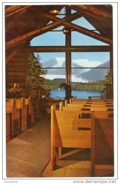 USA, World-famous Chapel By The Lake, Auke Bay, Alaska, With Mendenhall Glacier, Unused Postcard [P8086] - Other & Unclassified