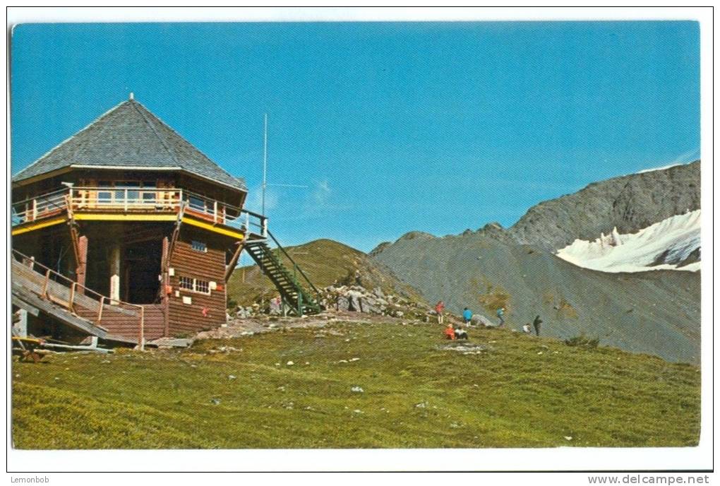 USA, The Sun Deck At Mt. Alyeska, Alaska, And Upper Terminal Of Chair Lift, Unused Postcard [P8090] - Other & Unclassified