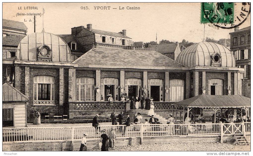 Cpa - Yport - Le Casino - Yport