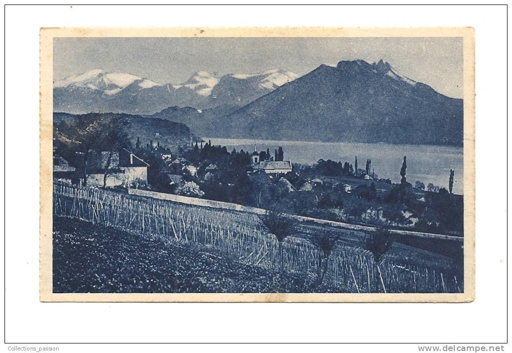 Cp, 74, Veyrier Du Lac (Lac D'Annecy) - Veyrier