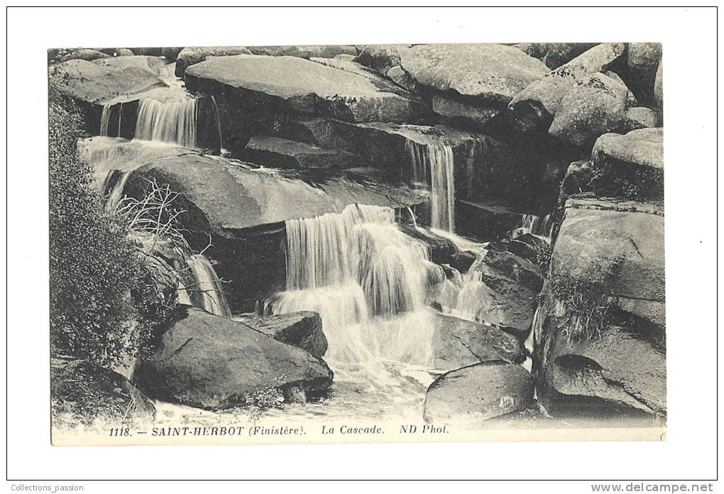 Cp, 29, Saint-Herbot, La Cascade - Saint-Herbot