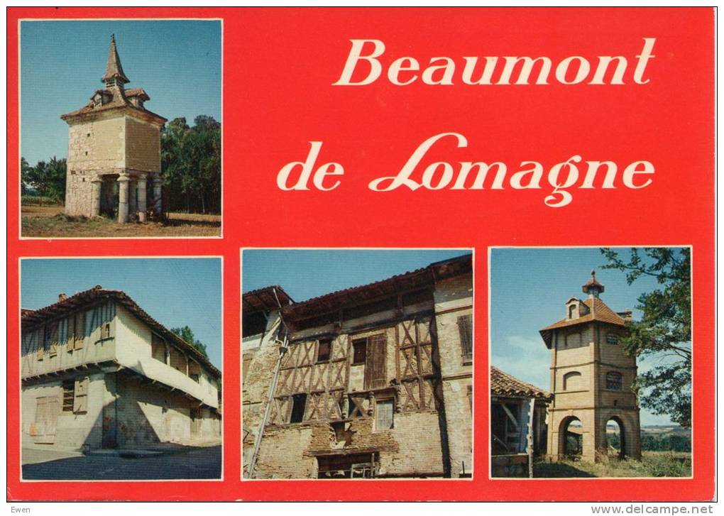 Beaumont-de-Lomagne. Multivues. - Beaumont De Lomagne