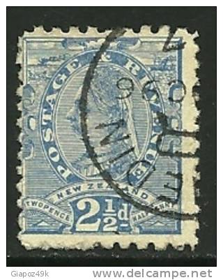 ● NEW ZEALAND - 1891 / 95 -  VCTORIA - N. 68 Usato - Cat. ? €  - Lotto 125 - Used Stamps