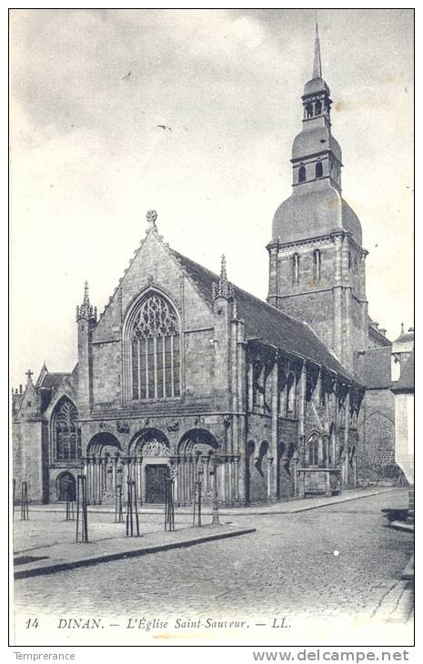 22 Dinan L'Eglise St Sauveur Neuve - Dinan