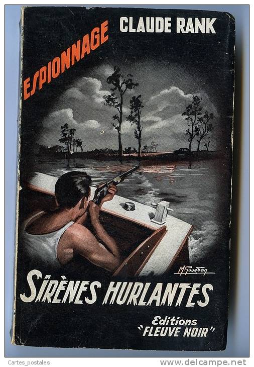 SIRENES HURLANTES  /  CLAUDE RANK  Fleuve Noir Espionnage N° 150 - EO - Fleuve Noir