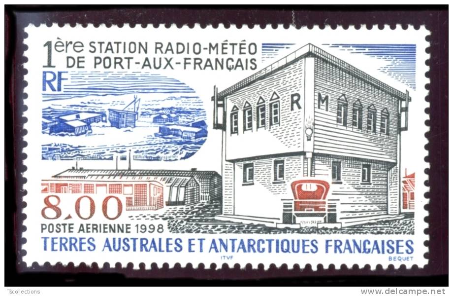 T.A.A.F. PA 147 1ère Station Radio-météo De Port-aux-Français - Poste Aérienne