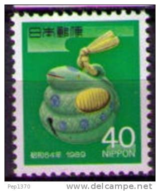 JAPON 1988 - AÑO NUEVO DE LA SERPIENTE - YVERT Nº 1716 - Unused Stamps