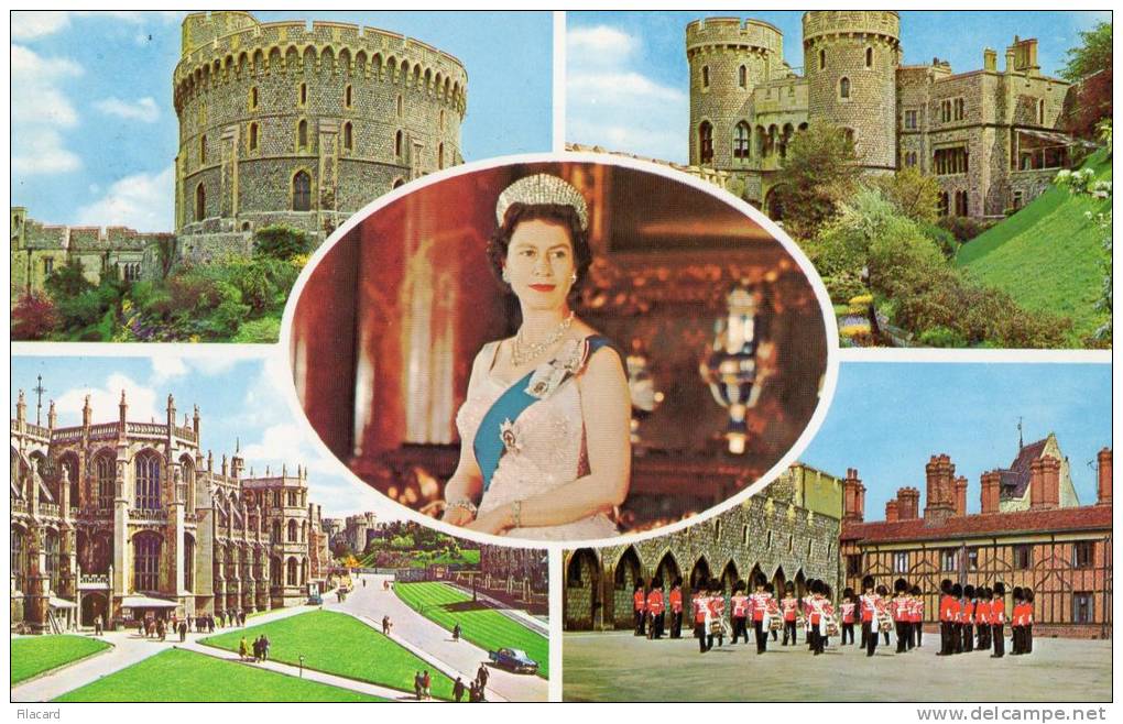 26092     Regno  Unito,    Windsor  Castle,  VG  1973 - Windsor Castle