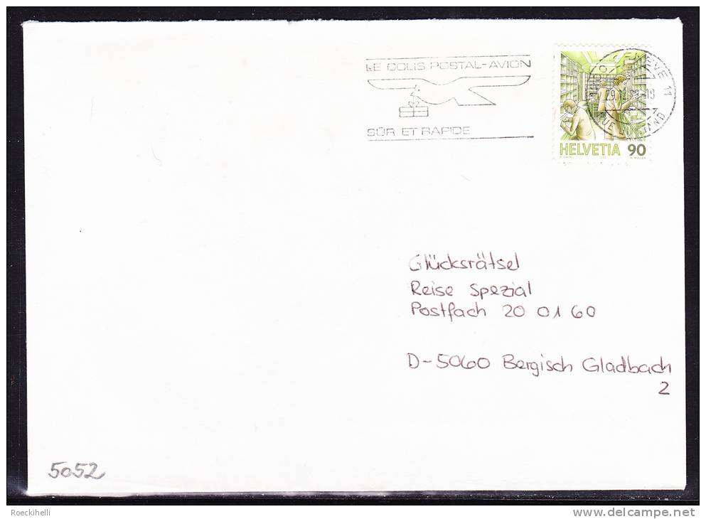 29.12.1998  -   Bedarfsbeleg, Gelaufen Von Genf  Nach  Bergisch Gladbach / D  -  Siehe Scans  (ch 5052) - Storia Postale