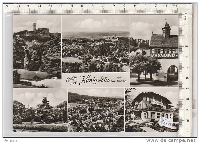 PO2457B# GERMANIA - GERMANY - KONIGSTEIN IM TAUNUS - HEILKLIMATISCHER LUFTKURORT  VG 1967 - Koenigstein (Saechs. Schw.)