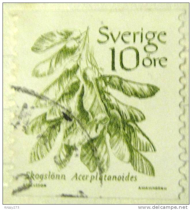 Sweden 1983 Acer Platanoides 10ore - Used - Usati