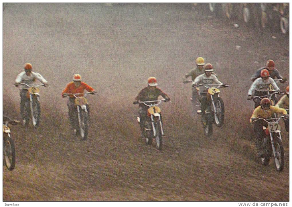 COURSE MOTO [ MOTOCROSS ] - MADE In ITALY - ANNÉE: ENV. 1970 - ´75 (k-355) - Motociclismo