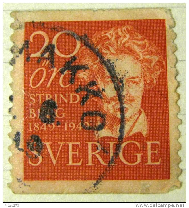 Sweden 1949 Strindberg 20ore - Used - Usados
